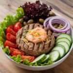 Healthy Loaded Burger Bowl Recipe