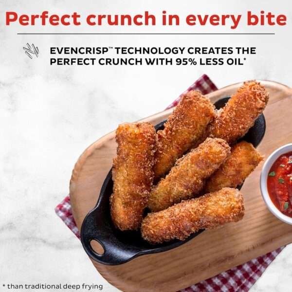 Instant Vortex Plus Quart 7-in-1-Multi-Use Air Fryer 140-3000-01,10QT, Silver,Black - Image 5