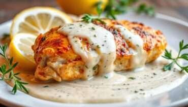 Creamy & Zesty Lemon Pepper Chicken