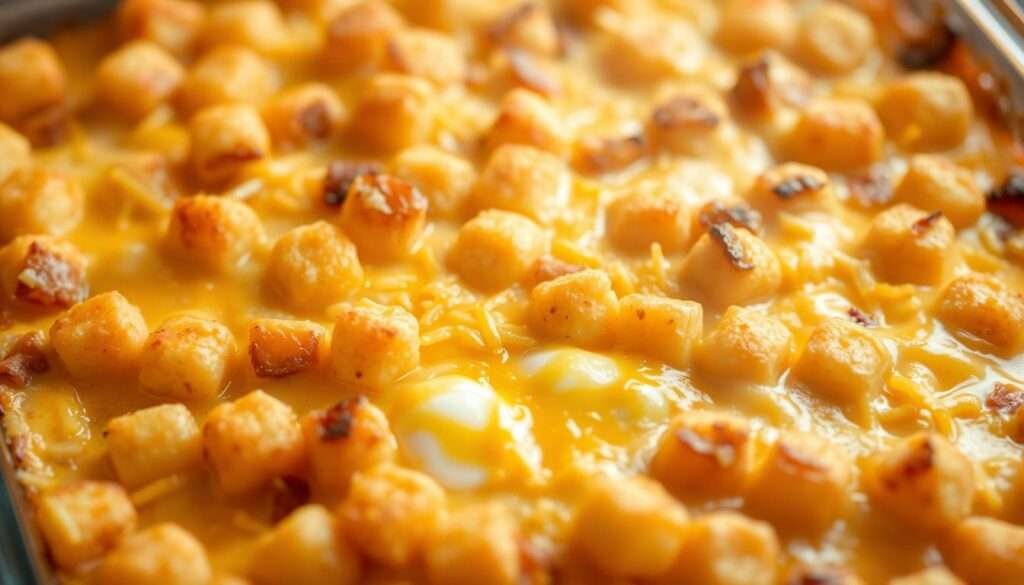 Crispy and Cheesy Breakfast Casserole