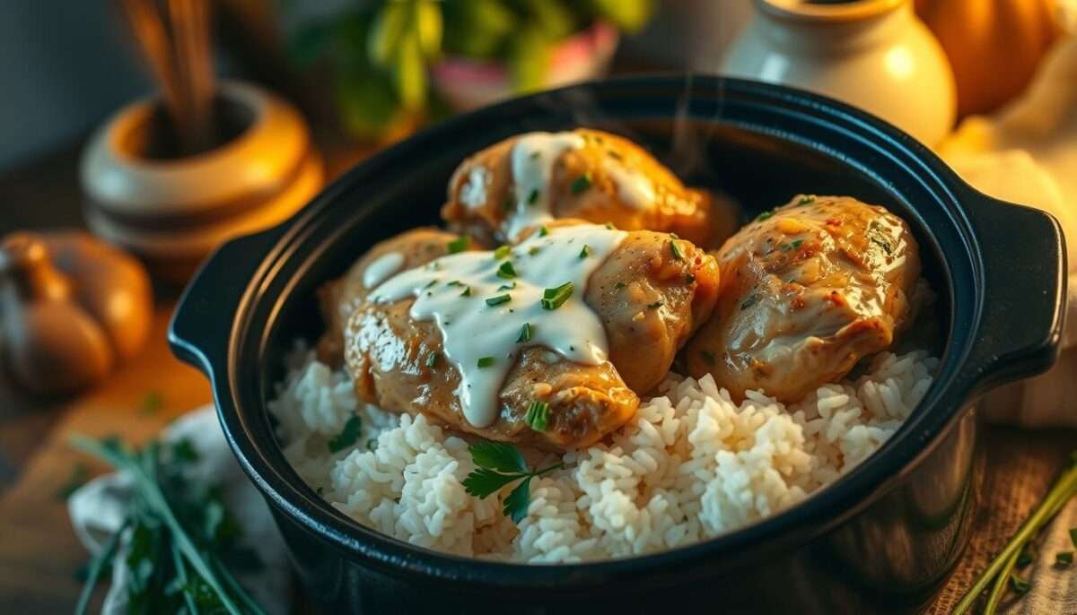 Crockpot Ranch Chicken