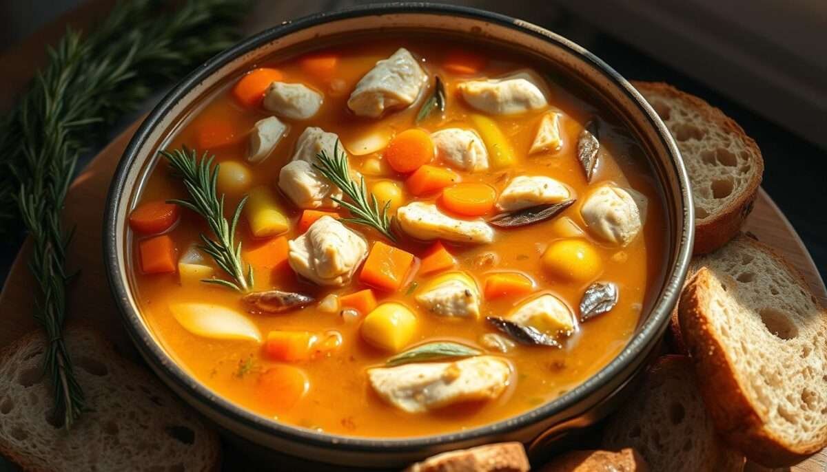 Delicious Tuscan Chicken Soup Ready in 30 Minutes