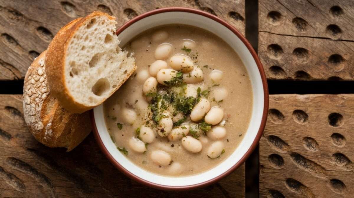 Delicious Tuscan White Bean Soup recipe