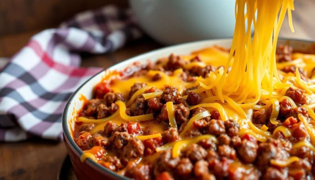 Easy & Extra Cheesy Sloppy Joe Casserole Recipe