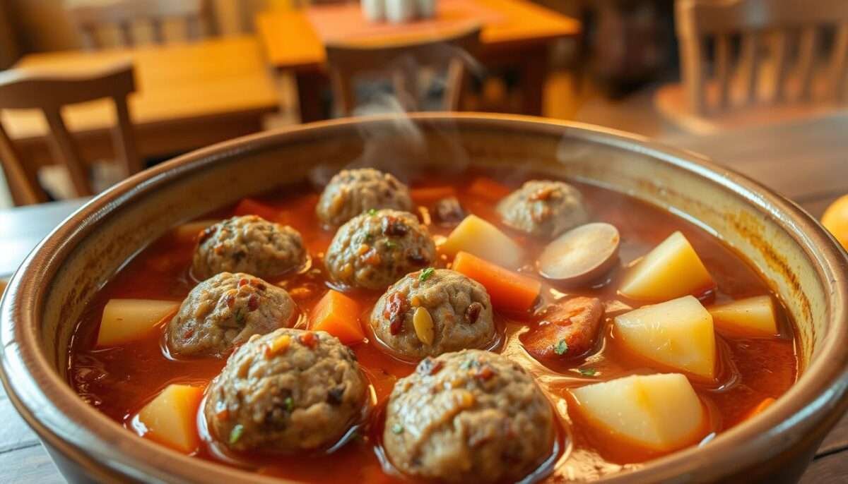 Flavorful One-Pot Meatball Stew