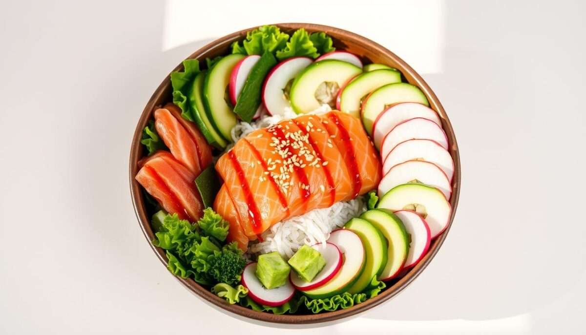 Fresh & Flavorful 15-Minute Sesame Salmon Sushi Bowl