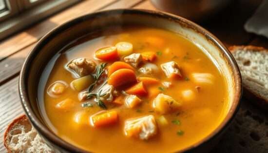 Hearty and Healthy Chicken Vegetable Soup