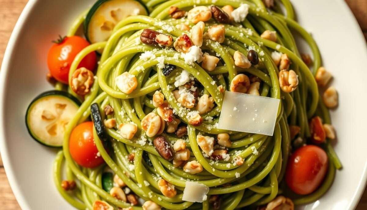 High-Protein Edamame Pasta