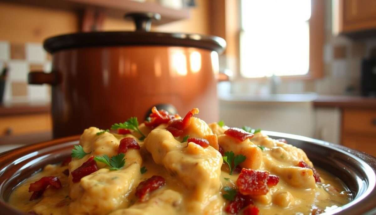 Keto Crack Chicken in the Crock Pot