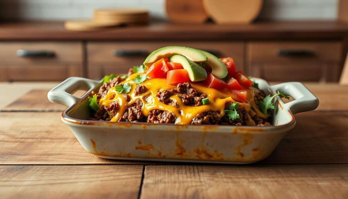 Low Carb Taco Casserole Recipe