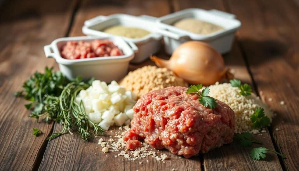 Mini meatloaf ingredients