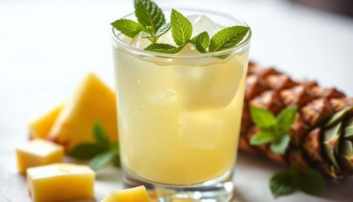Pineapple Mint Digestion Aid Juice