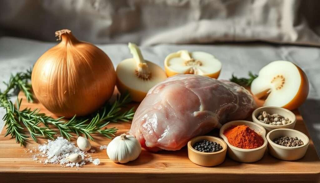 Pork roast ingredients