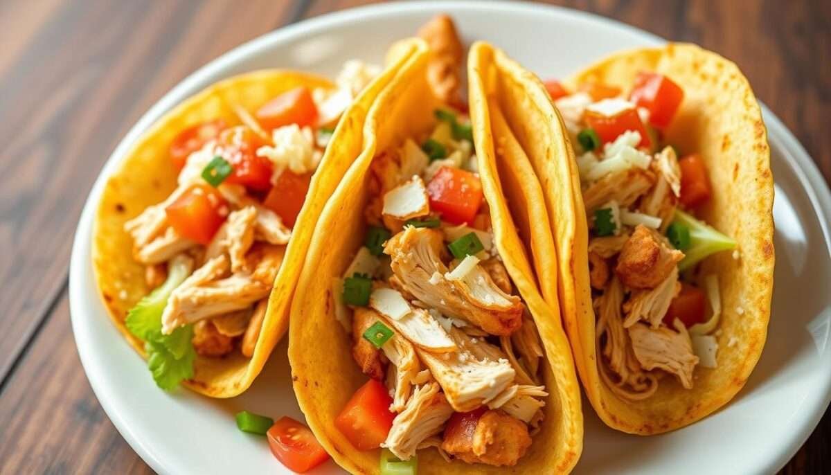 Quick & Crispy 20-Minute Mini Baked Chicken Tacos