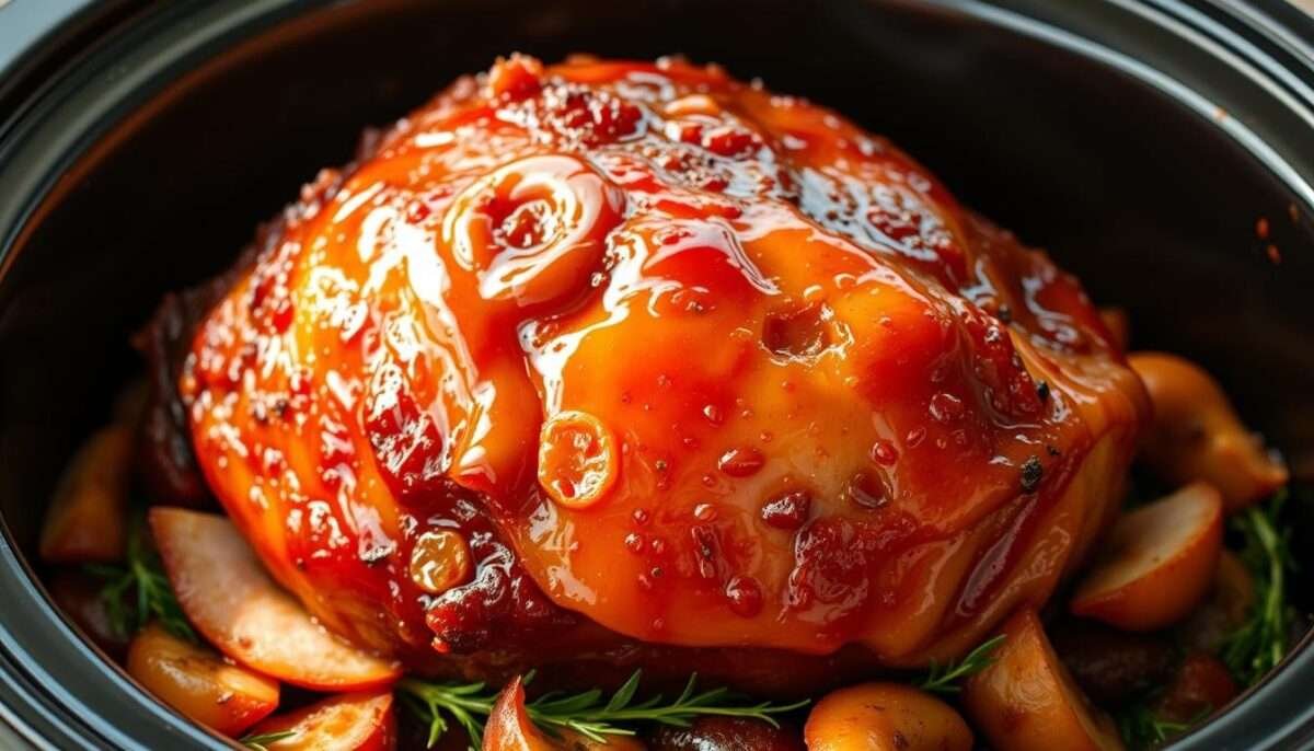 Quick & Easy Crock Pot Ham