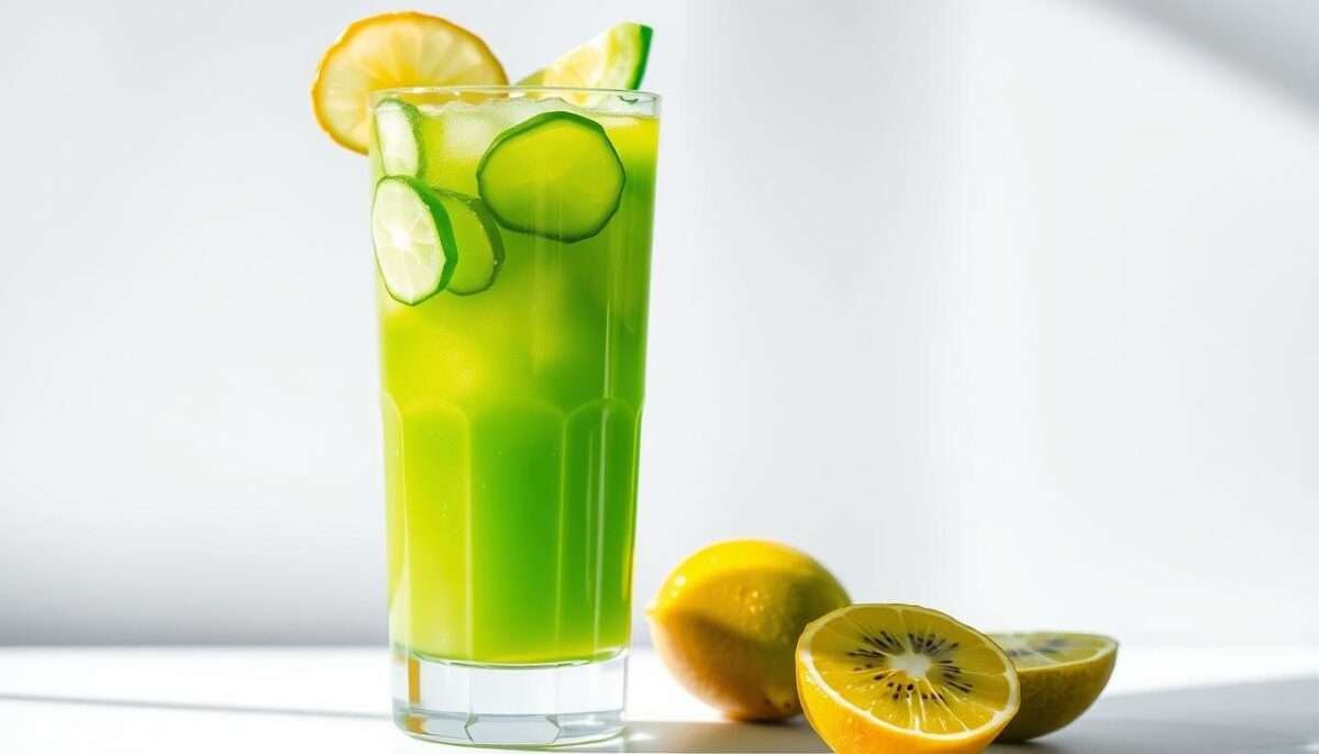 Skin Glow Green Juice (Cucumber, Aloe, Kiwi, Lime)