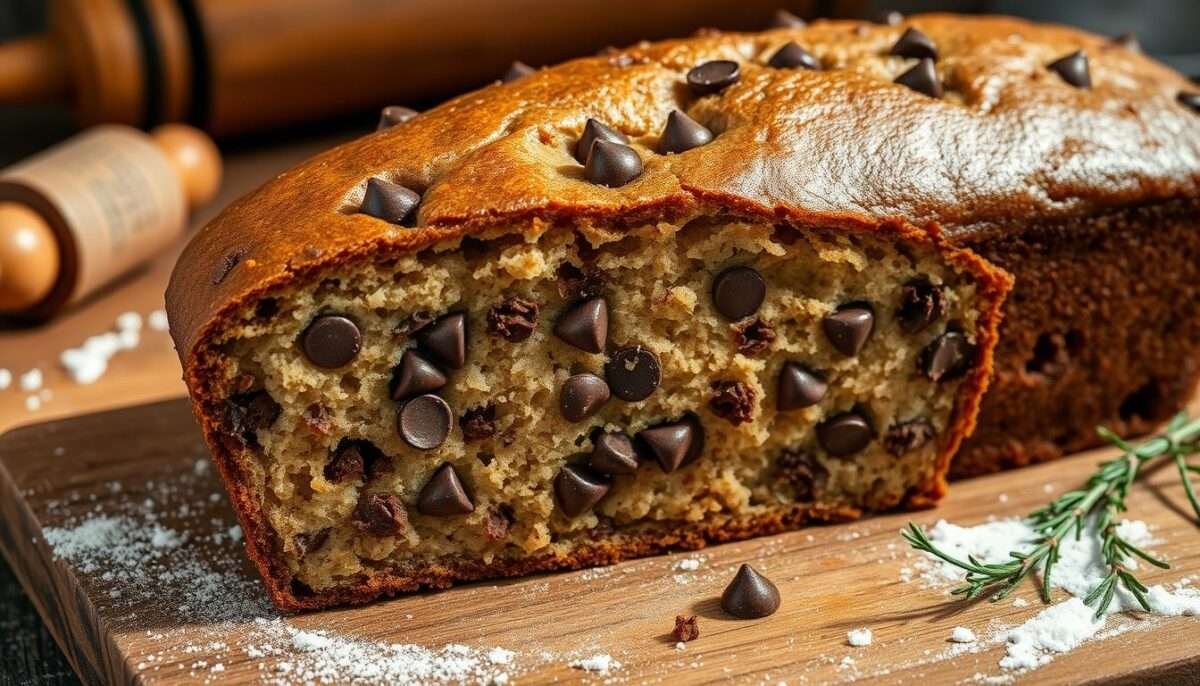 Super Moist Chocolate Chip Banana Bread