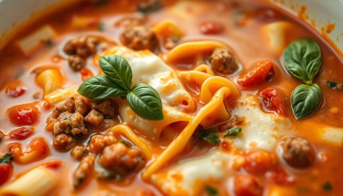 The BEST Lasagna Soup Recipe - The Kitchen Girl