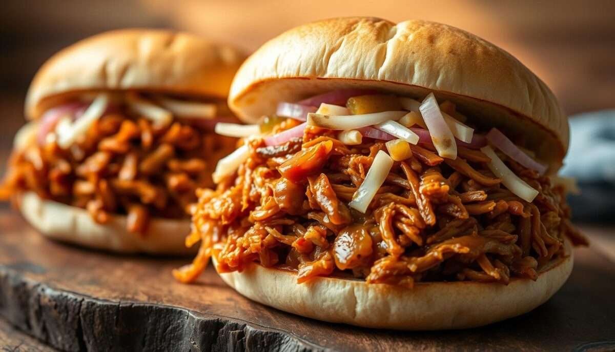 Vegan Jackfruit Pulled "Pork" Sandwiches