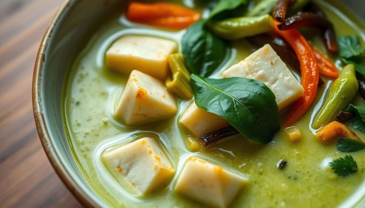 Vegan Thai Green Curry with Tofu