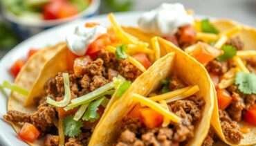 Zesty & Juicy 15-Minute Ground Beef Tacos Recipe