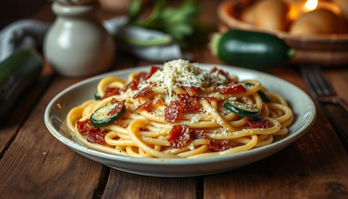 Zucchini Carbonara