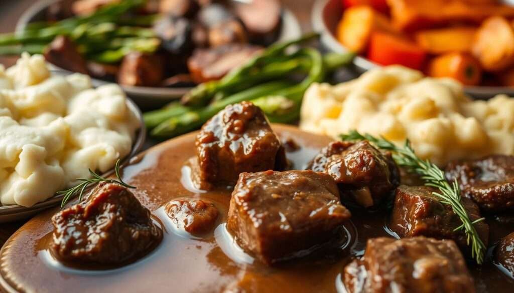 beef tips side dishes
