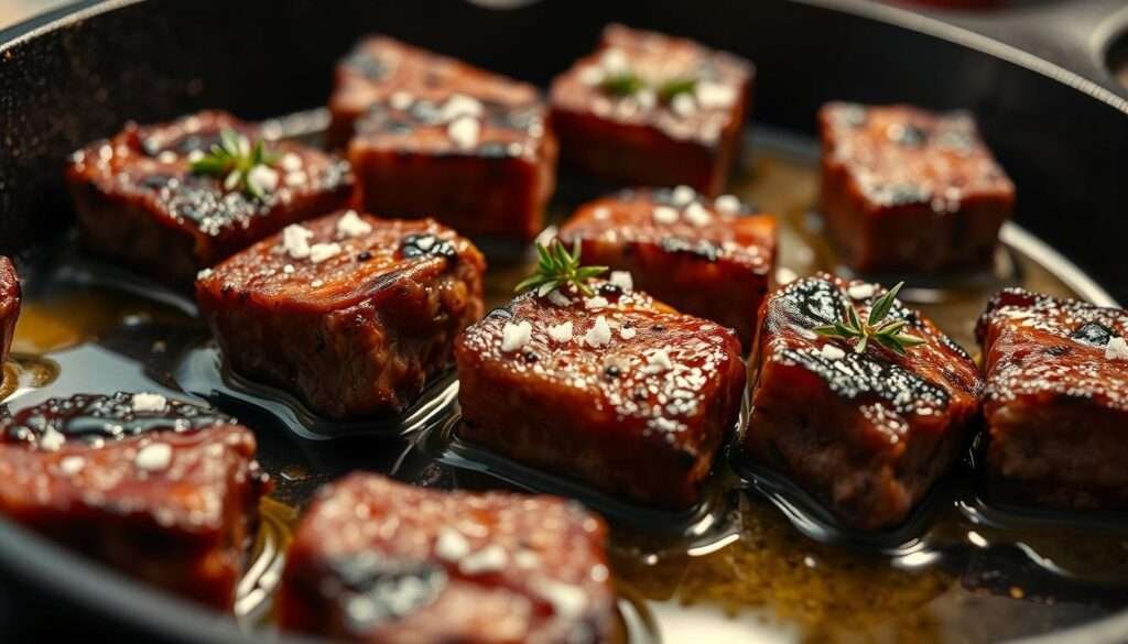 garlic butter steak bites