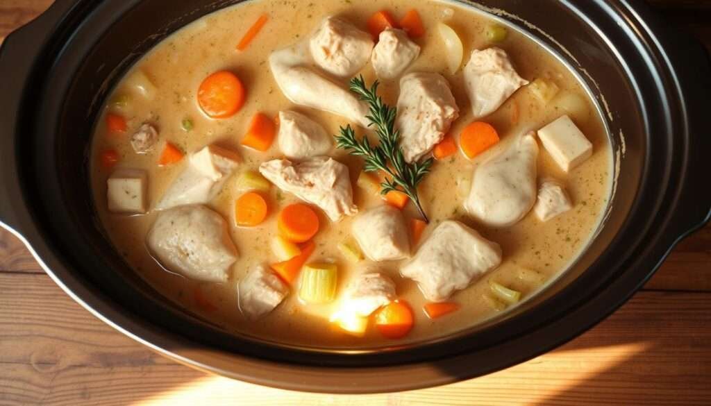 slow cooker creamy chicken recipe