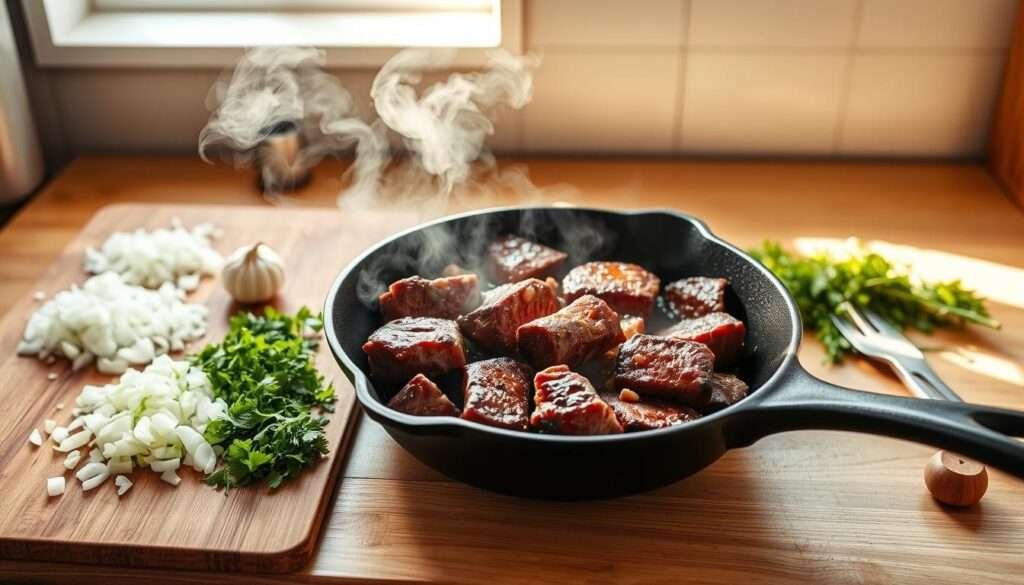 step-by-step beef recipe