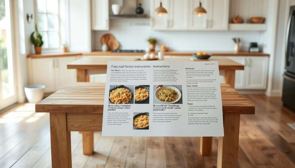 step-by-step cooking instructions