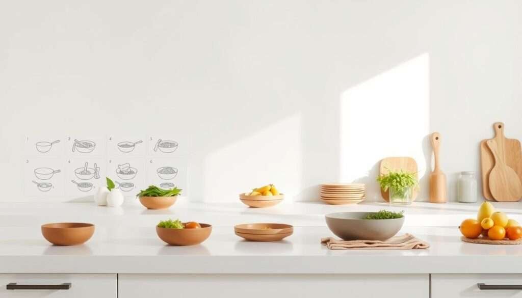 step-by-step cooking instructions