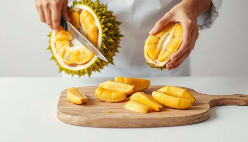 step-by-step jackfruit preparation