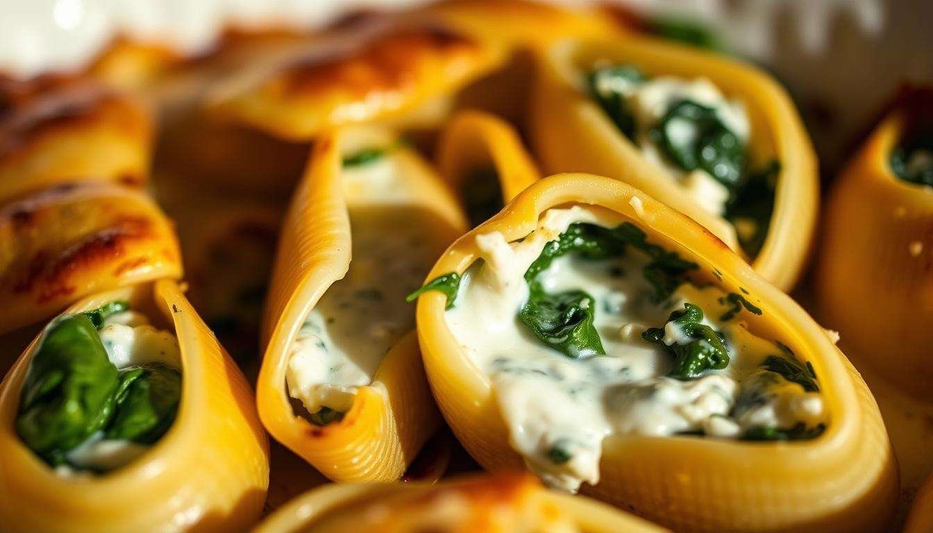 Vegan Spinach & Ricotta Stuffed Shells (Cashew Ricotta)