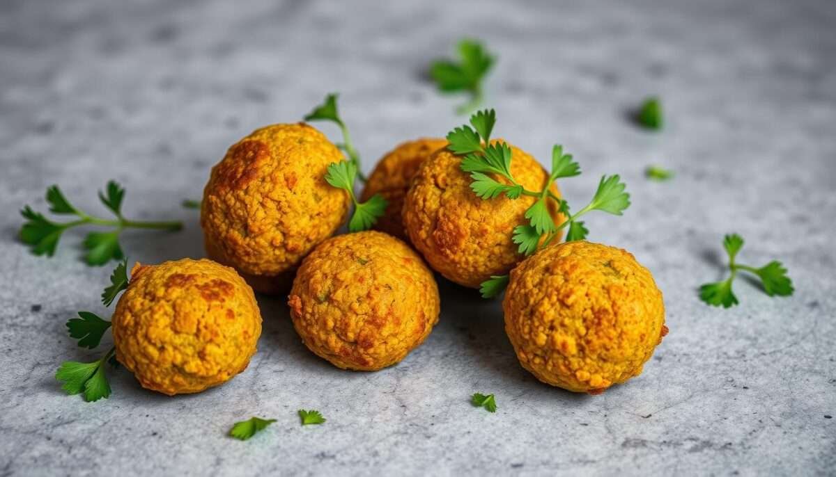 Crispy Baked Falafel