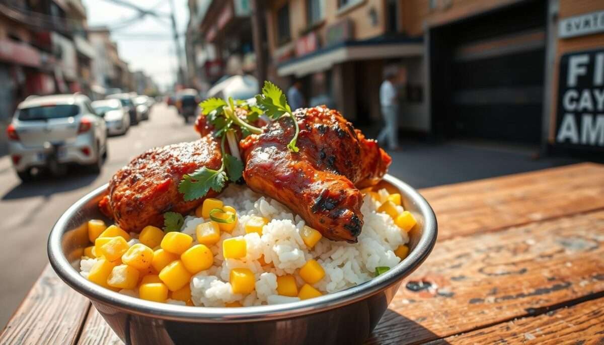 Street Corn Chicken Rice Bowl -The Best Family Dinner Night