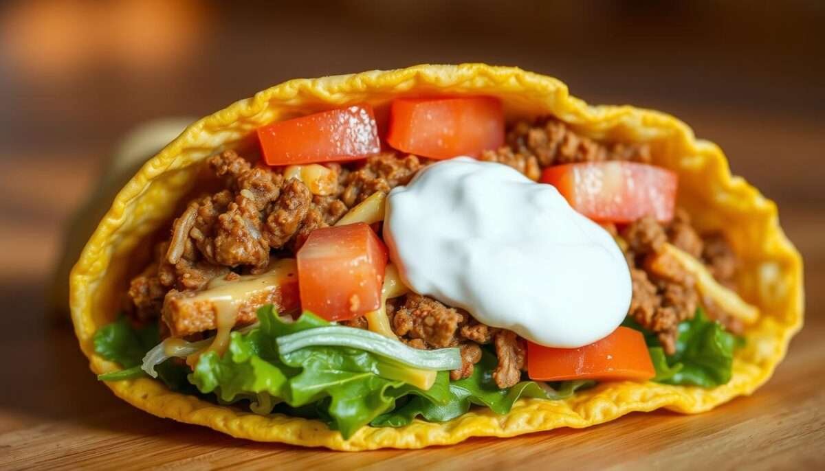 Vegan Crunchwrap Supreme with Cashew Queso