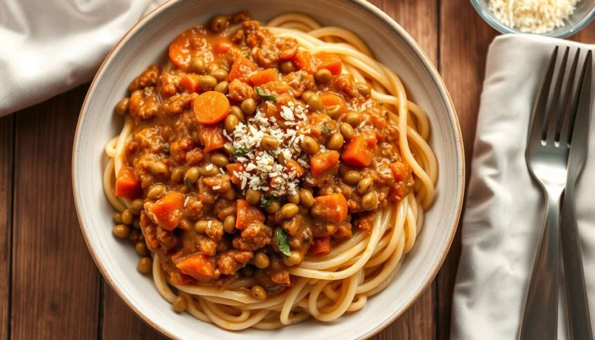 Vegan Lentil Bolognese