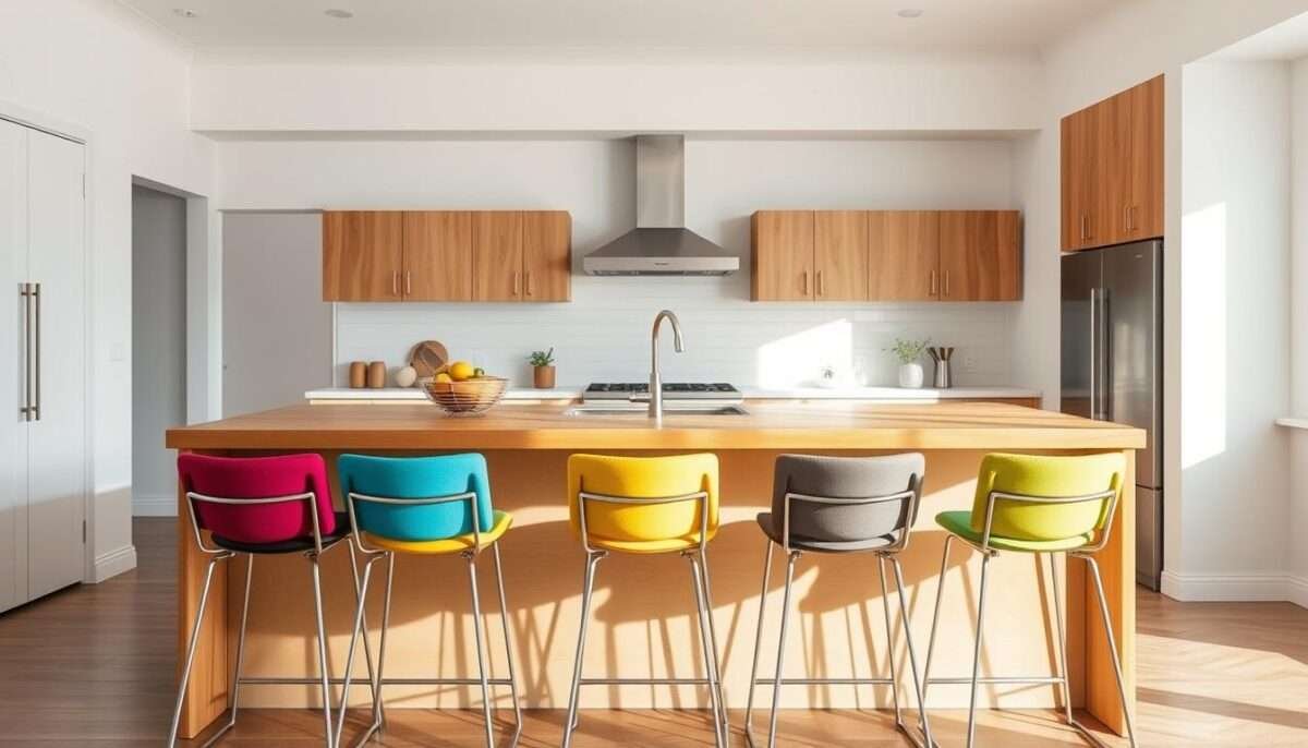 14 Stylish and Colorful Kitchen Island Stools That Instantly Elevate Your Space