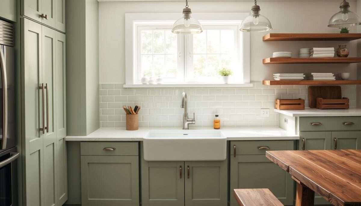 21 Affordable Green Shaker Kitchen Designs That Look Effortlessly Elegant