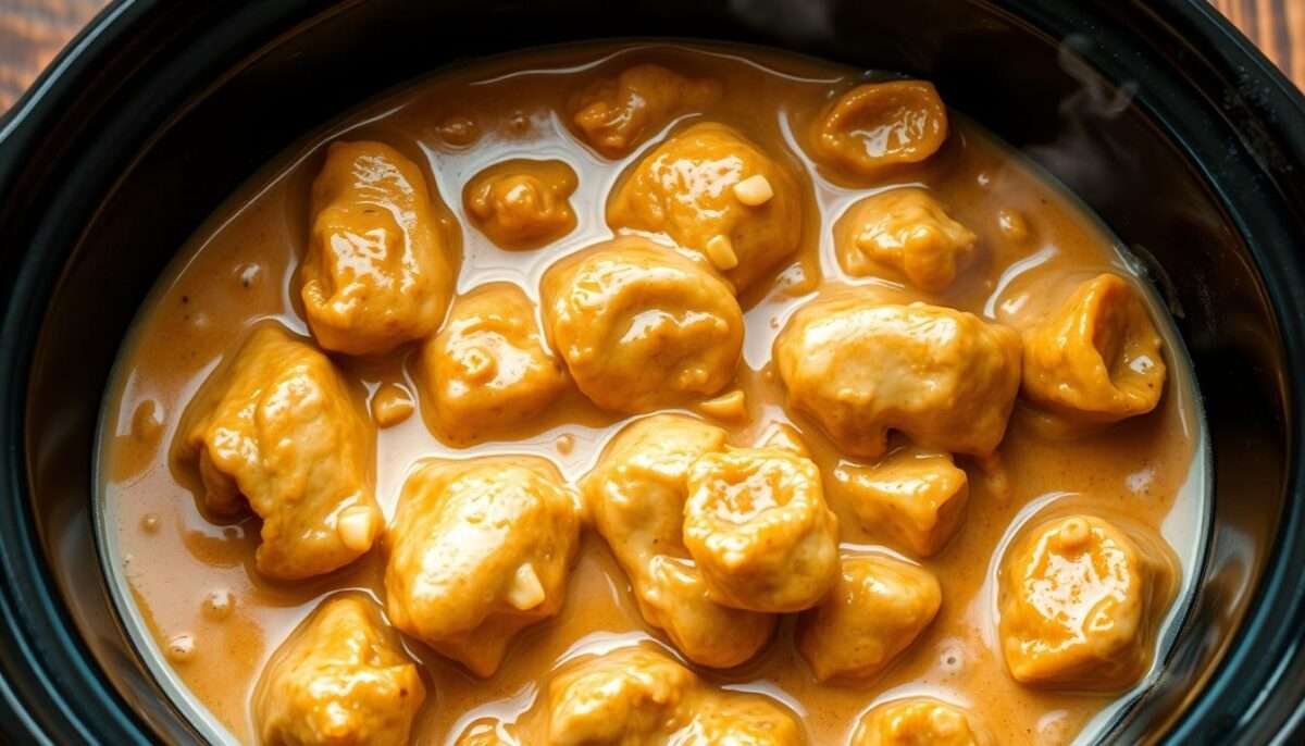 Slow Cooker Peanut Chicken Recipe – Creamy, Flavorful & Easy Dinner