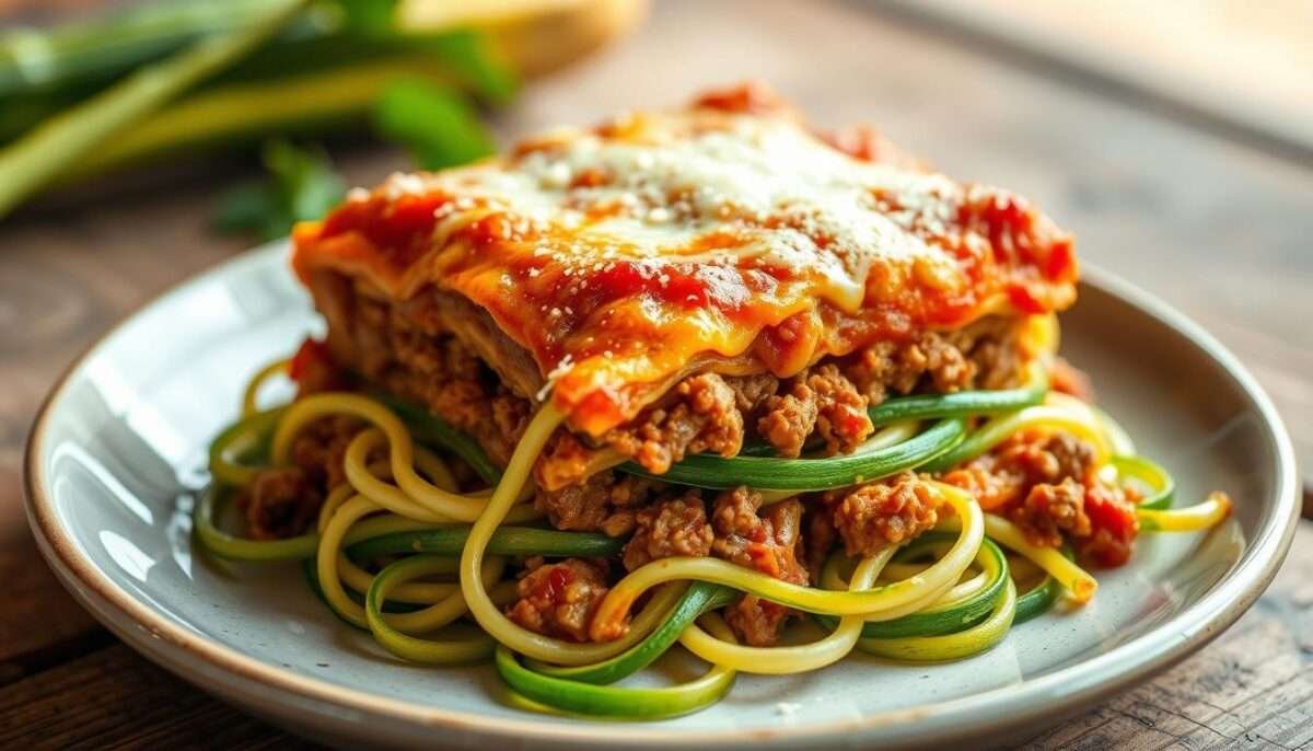 Zucchini Noodle Lasagna Keto