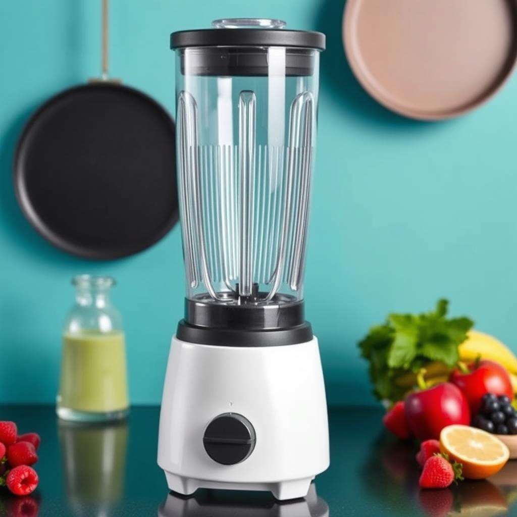 Beast Blender for smoothies with ribbed design Beast Blender for smoothies with ribbed design
