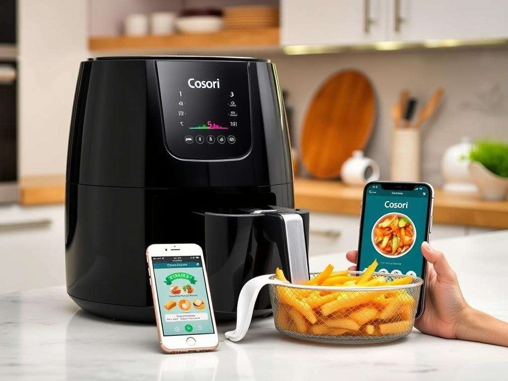 COSORI 5.5L Smart Air Fryer with smartphone app control COSORI 5.5L Smart Air Fryer with smartphone app control