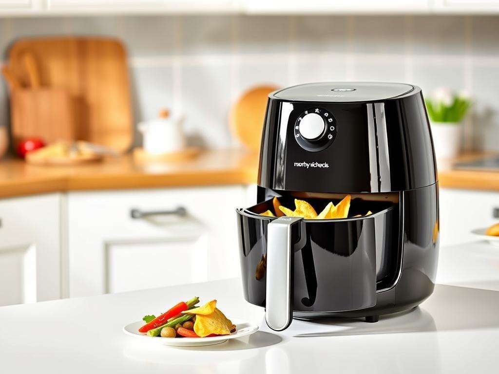 Morphy Richards Health Air Fryer with summer snacks Morphy Richards Health Air Fryer with summer snacks