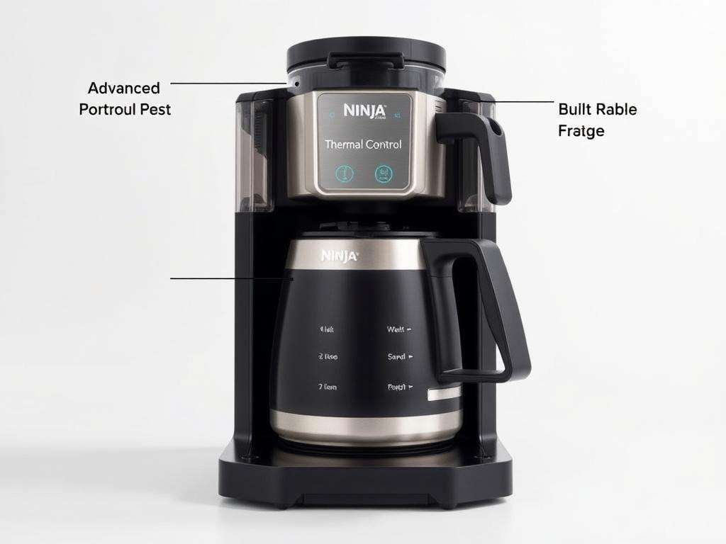Ninja Hot and Cold Brewed System with thermal carafe and multiple brewing options Ninja Hot and Cold Brewed System with thermal carafe and multiple brewing options