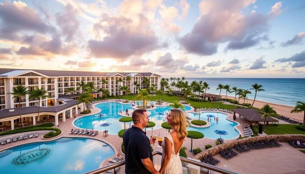 Fairmont Kea Lani resort pool and beachfront view, a top beachfront resort in Maui for couples