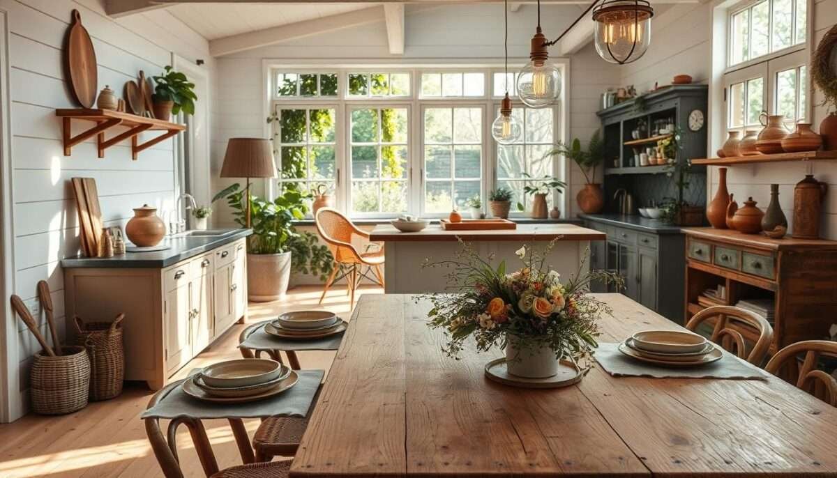 25 Modern Boho Kitchen Ideas to Mix Modern Elegance with Boho Charm