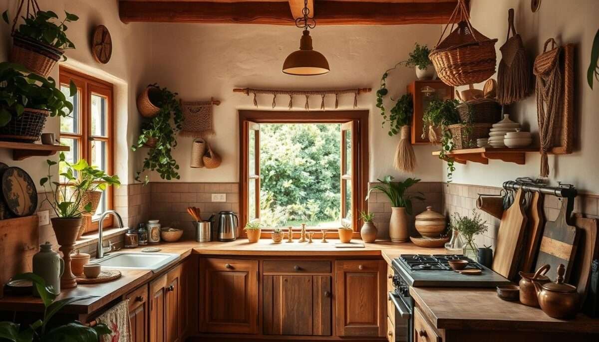25 Simple Kitchen Designs with a Cozy Boho Touch