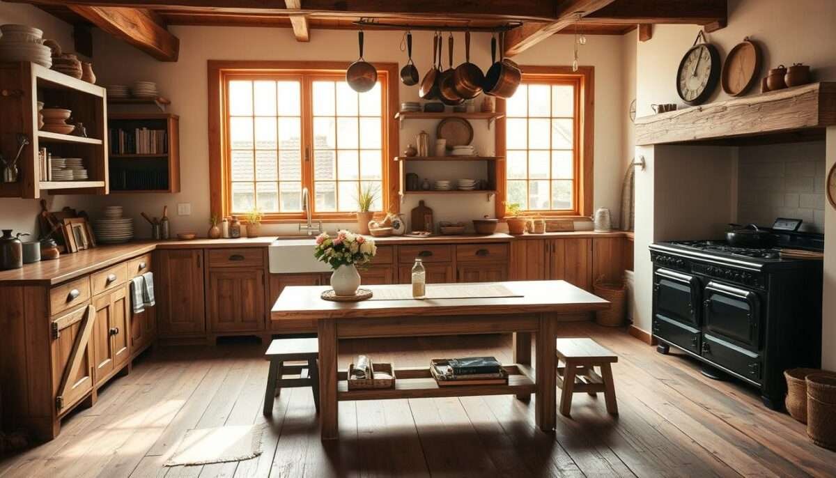 Farmhouse cottage kitchen